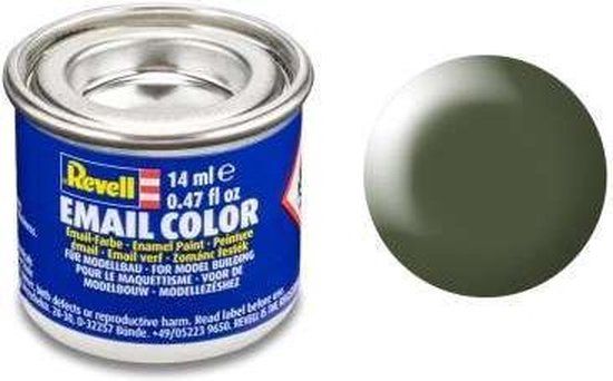 Revell #361 Olive Green - Satin - RAL6003 - Enamel - 14ml Paint Pot