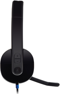Logitech H540 USB Headset - Over-Ear - Stereo - Black
