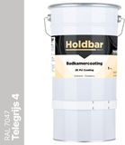 Holdbar Badkamercoating Telegrijs (RAL 7047) 5 kg