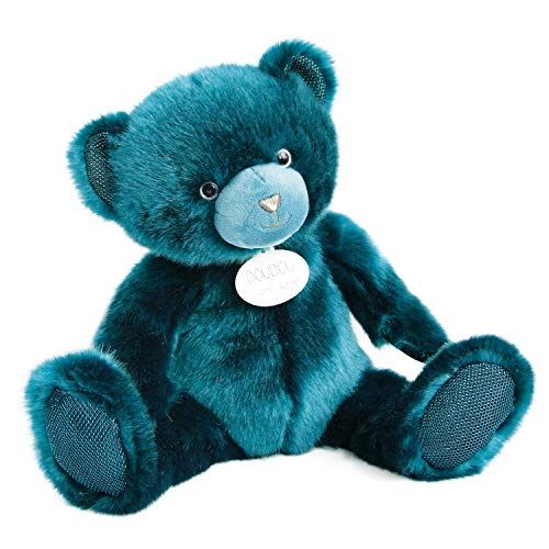 Doudou et Compagnie DC3591 teddybeer, 37 cm, eendenblauw