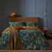 Furn. Bosfauna Super King dekbedovertrekset, katoen, polyester, smaragd