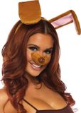 Leg Avenue Set d'accessoires Doggie marron