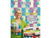 Fabric Cafe Easy Peasy 3-Yard Quilts Bk, Katoen, Bruin