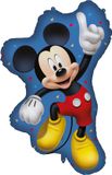 Globos Europe BV Folieballon - Mickey Mouse Full Body - 97 cm - Blauw