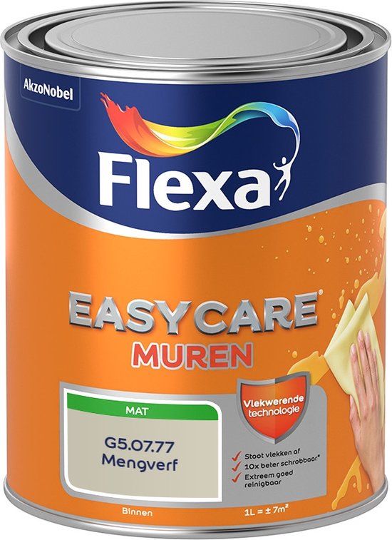 Flexa Easycare Muurverf - G5.07.77 - 1L - Mat - Binnen