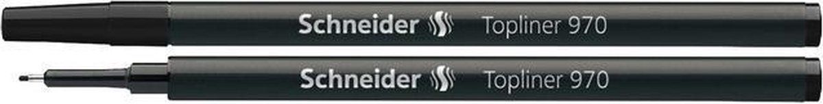Schneider Topliner 970 finelinervulling zwart - doos met 10 stuks