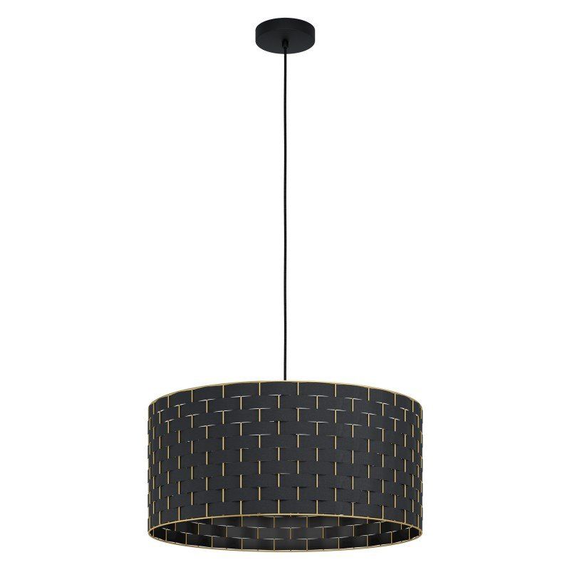 EGLO Marasales Plafondlamp - Zwart - E27 - 110cm