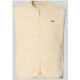 Lacoste Regular Fit Weste mit Logo-Applikation