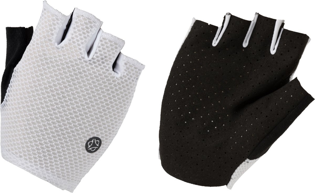 AGU High Summer Handschoenen Essential Unisex Fietshandschoenen - Maat S - Wit