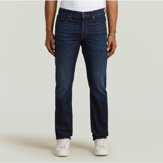 G-STAR Mosa Straight Heren Jeans - worn in hourglass