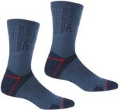 Regatta Heren 2 laags sok Blauw Schoenmaat 43-47