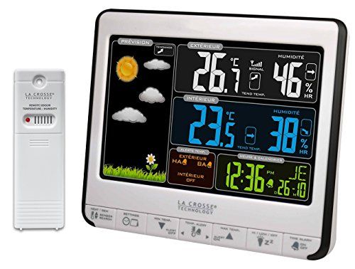 La Crosse Technology WS6826WHI-BLA weerstation, meerkleurig zwart