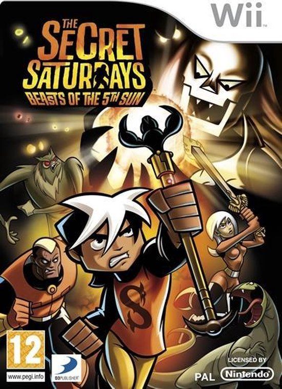 D3 Publishing The Secret Saturdays: Beasts of the 5th Sun - Nintendo Wii