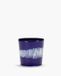 Serax - Ottolenghi Feast Koffiekop Donkerblauw/Wit 7 cm 25 cl (4 stuks)