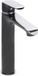 Boss & Wessing BWS Wastafelmengkraan Marta Eenhendel Hoog 26cm model Zwart Chroom