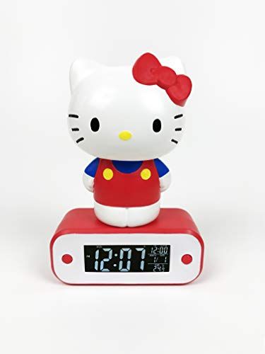 Teknofun Hello Kitty Light-up 3D beeldje wekker - 3760158111238