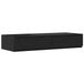 vidaXL Tiroir Noir Chêne 90 x 36,5 x 16,5 cm Bois traité