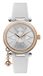 Vivienne Westwood Orb Pastelle Dames Quartz Horloge Met Zilveren Wijzerplaat & Witte Lederen Band VV006RSWH, Zilver