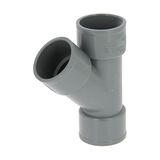 Geschikt voor afvoersystemen – aftakking 45 PVC BH-144 vrouwelijk – diameter 40