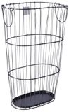 Ottosimon Opbergmand met handvaten grijs metaal 17x28x43cm speelgoed organizer