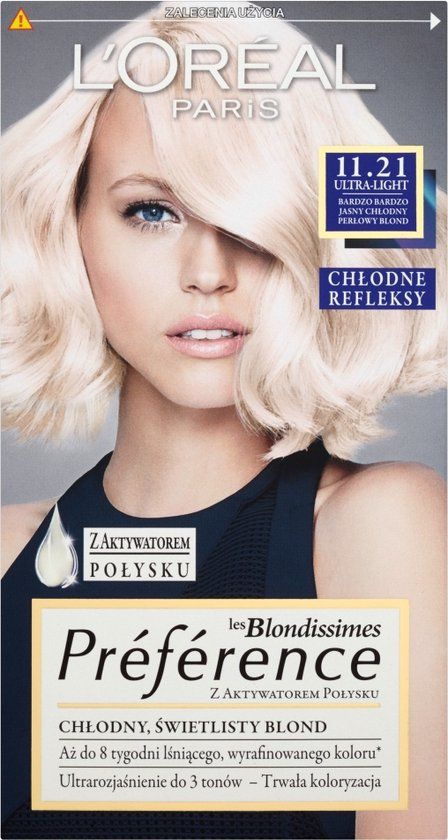 L'Oréal Paris Les Blondissimes Preference Haarkleuring 11.21 Ultra-Light Koel Blond
