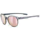 uvex LGL 54, Zonnebril Unisex-Volwassene, smoke, one size