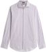 Tommy Hilfiger Heren Lange Mouwen Shirt Katoen/Elastaan Lichtblauw/Rood 44/R
