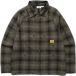 Service Works Veste Thistle Plaid Front of House