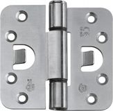 Breuer & Schmitz BSW BSW veiligheidsscharnier Protect 818, afgeronde hoek, verzinkt, 89x89mm, ongemonteerd, SKG**