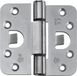 Breuer & Schmitz BSW BSW veiligheidsscharnier Protect 818, afgeronde hoek, verzinkt, 89x89mm, ongemonteerd, SKG**