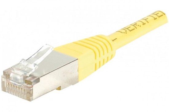 Ex&&&c EXC 852523 netwerkkabel Geel 1 m Cat6 F/UTP (FTP)
