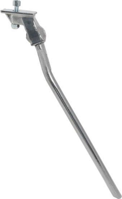 PLETSCHER Esge Middenstandaard 28 inch - Smalle plaat - Verstelbaar - Aluminium - Zilver - Voor fietsen