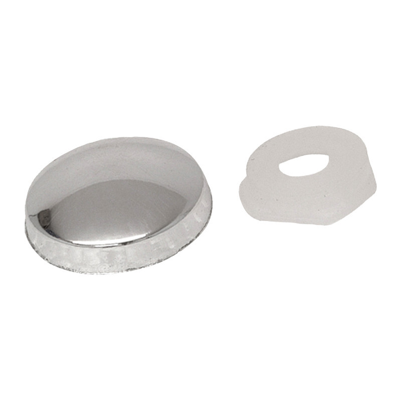 Toolstation Kunststof sierkapjes voor schroeven zilverkleur (25 Stuks)