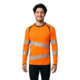 Mascot Accelerate Safe Sweatshirt 19084-781 - hi-vis oranje/mosgroen - S