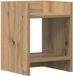 vidaXL Plantenstand Artisanaal eiken 30 x 30 x 40 cm Bewerkt hout
