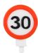 Folat Kaars 30 Jaar Verkeersbord