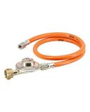 CFH Drukregelaar gasfles met 80 cm gasslang DRS 452 - 50 mbar