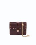 PINKO 107637 A3LP LOVE POCKET STUDS VIT Bordeuax
