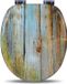 Happyment Toiletbril antibacterieel Bistro - Oud bruin - MDF - Universel - Softclose