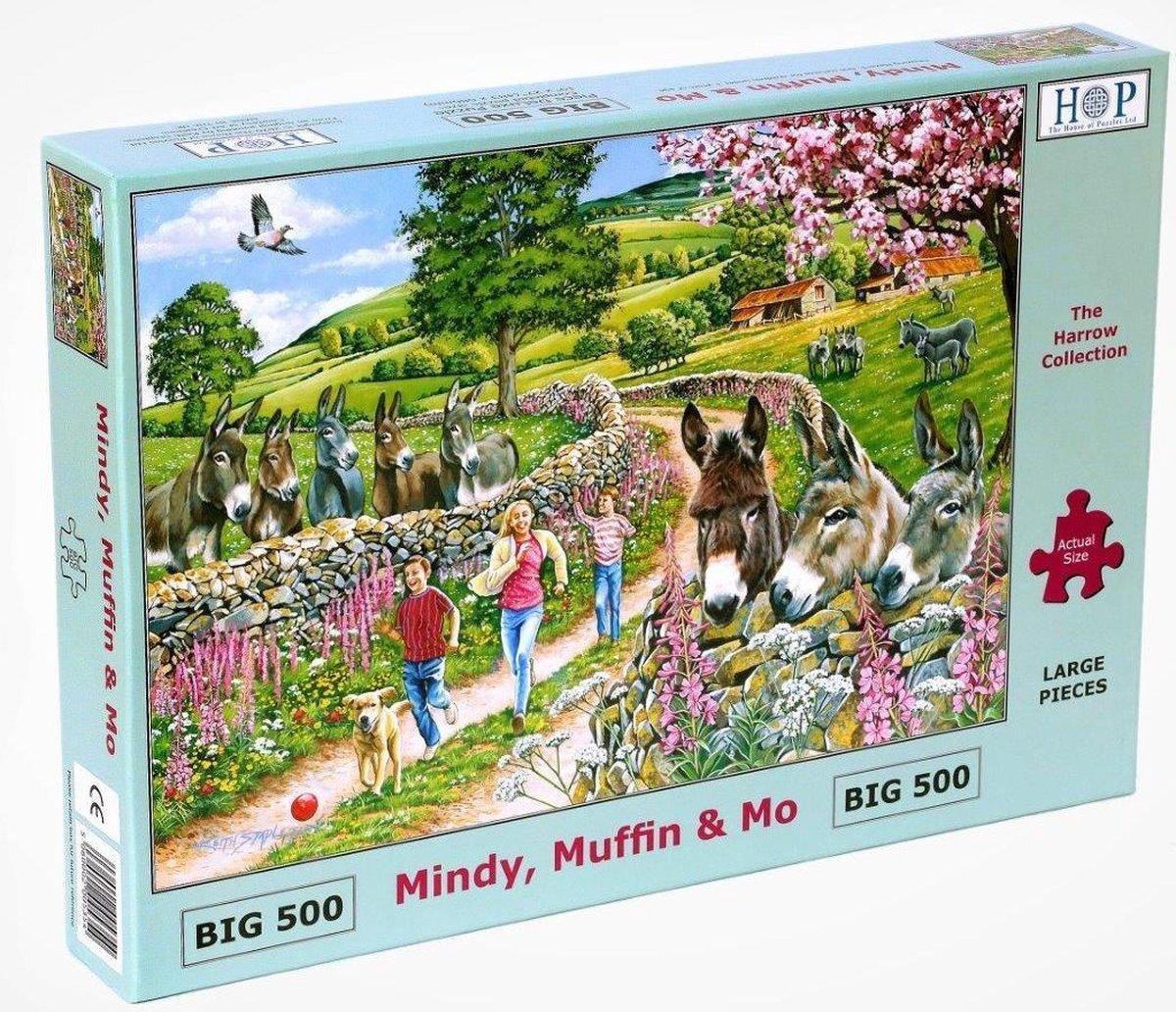 House Of Puzzles Mindy, Muffin & Mo Puzzel 500 XL Stukjes