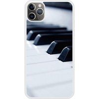 iPhone 11 Pro Max Piano bedrukt siliconen hoesje