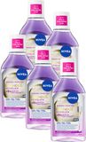 NIVEA Luminous630 Skin Glow Serum Eau micellaire - Eau de nettoyage - Nettoyant - Démaquillant - Soins de la peau - Multipack - 5x 400ml