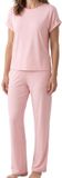Mey Dames pyjama Pure Chic bonbon pink Effen Korte mouw XXL
