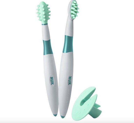 NUK Training Tandenborstel Set - Blauw
