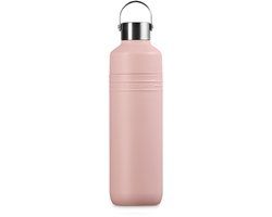 Le Creuset Drinkfles Dubbelwandig On The Go 1,0 Liter Shell Pink