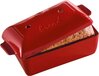 Emile Henry Broodbakvorm E-box 240x150mm Grand Cru - Rood