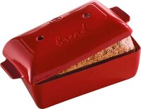 Emile Henry Broodbakvorm E-box 240x150mm Grand Cru - Rood