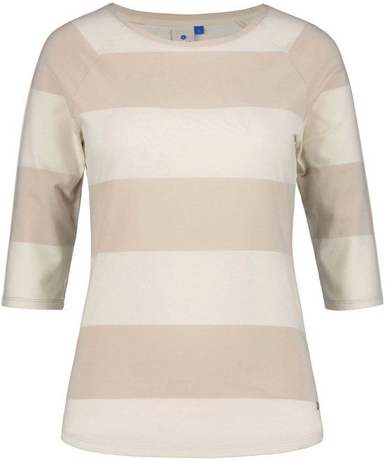 Luhta Hadli T-shirt Dames - Maat M - Crème