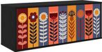 vidaXL Wand TV Kast ESSEN 102 x 33 x 40 cm Zwart eiken