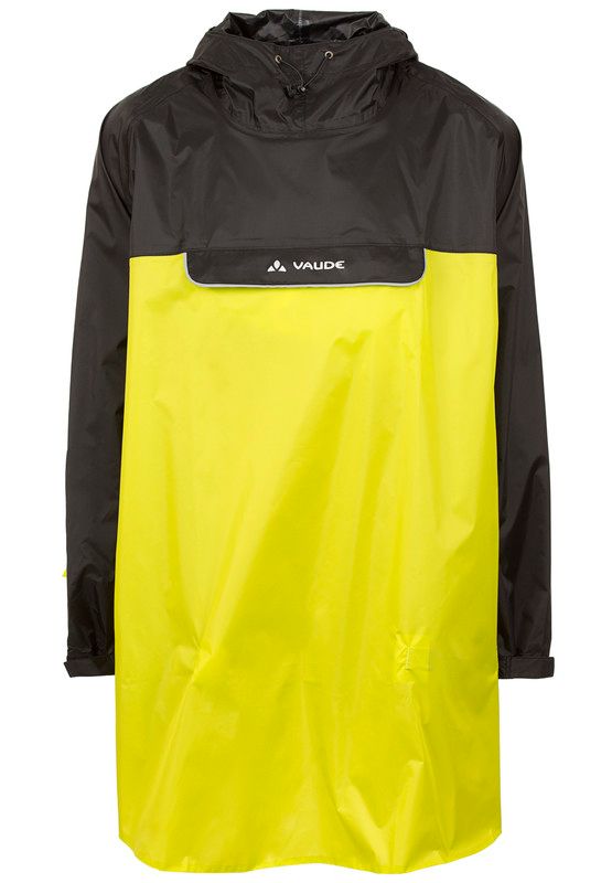 Vaude Valero Poncho lemon Regenjas 2016 - Unisex - Geel
